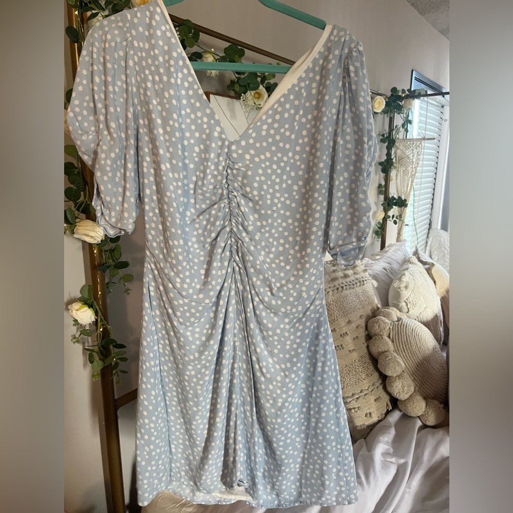 Zara dress blue